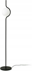 Faro Le Vita čierna stojacia lampa, stmievateľná, Led, dizajnová, 694 lm