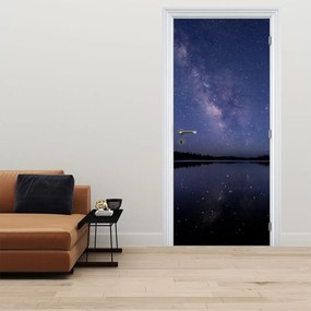 Fototapeta na dvere - Nočná obloha (95x205cm)