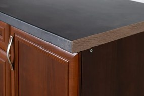 Kuchynská linka Sycilia 180, orech miláno/lancelot