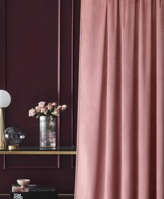 Krásny záves vo farbe indickej ruže 140x250 cm