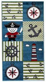 Koberec Frisee Soft Kids 0,8/1,5 0450A modrý