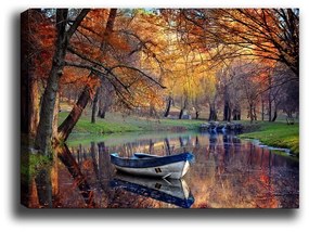 Obraz Tablo Center Boat Lake, 70 × 50 cm