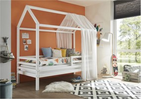 Sconto Posteľ KARLONIE 1 borovica biela, 90x200 cm