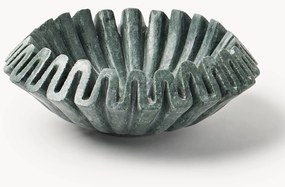 Ručne vyrobená dekoračná mramorová miska Santorini, Ø 18 cm