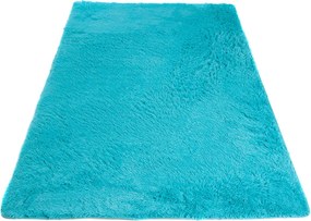 TA Koberec TURQUISE TURQUISE SILK Modrý Obdĺžnikový Rozmer: 80x150 cm