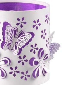 ONLI - Detská lampička TITILLA 1xE14/6W/230V 22 cm fialová/biela