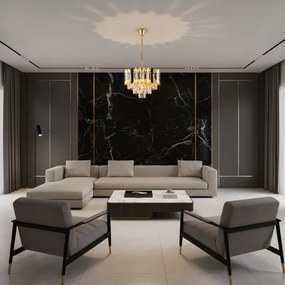 Brilagi - Luster na reťazi CRISTAL 5xE14/40W/230V pr. 38 cm