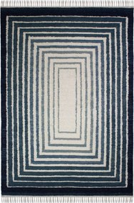 XXXLutz RUČNE TKANÝ KOBEREC, 200/300 cm modrá Flair Rugs - Online Only bytové doplnky - 003165049203
