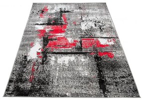 Kusový koberec PP Jonor šedočervený 120x170cm