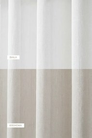 Záves na riasiacu pásku LENNY krémový 140x300 cm