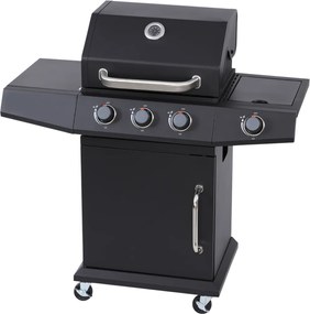 CH Plynový gril 3-horákový s bočným horákom 10,3 kW