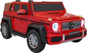 Elektrické autíčko Mercedes Benz MAYBACH G650 STRONG červené