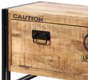 Sconto Predsieňová lavica IRON mangovník