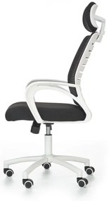 Kancelárska stolička MIRI čierna/biela