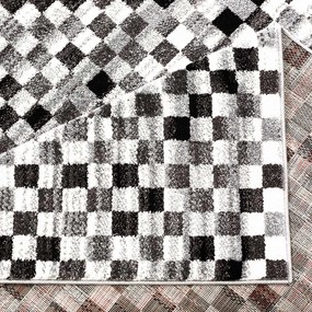 Dekorstudio Moderný koberec MODA SOFT sivý 1141 Rozmer koberca: 80x300cm
