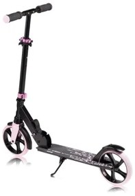 Lionelo - Detská kolobežka LUCA čierna/ružová