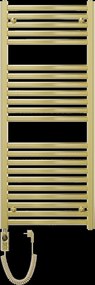 Mexen Helios, elektrické vykurovacie teleso 1200 x 500 mm, 600 W, zlatá lesklá, W103-1200-500-2600-50