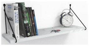 Nástenná polica ARMONI 20x72 cm biela