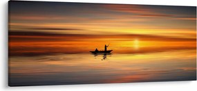 Obraz - plavba na loďke (120x50 cm)