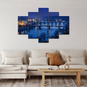 Obraz pražských mostov (150x105 cm)