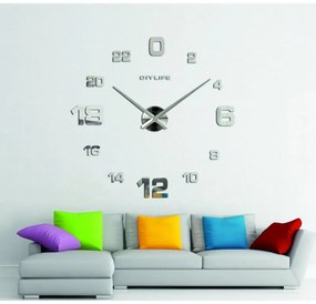 Moderné nalepovacie nástenné hodiny | 3D hodiny 12S022-Wall clock