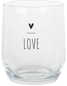 Pohárik so srdiečkom Lovely Day - Ø 8*9 cm / 300 ml