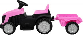 Ramiz Traktor s prívesom ružový
