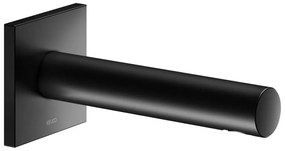 KEUCO IXMO nástenný vaňový výtok, hranatá rozeta, dĺžka výtoku 180 mm, čierna matná, 59545370102
