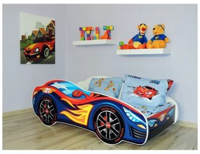 Detská posteľ Racing modrý 160x80