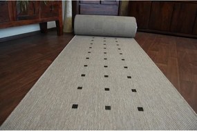 Behúň FLOORLUX SIZAL 20079 strieborno/čierny