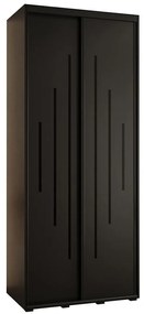 Skriňa 45 Canaris 12 120 čierna/čierna