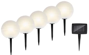 Grundig - SADA 5x LED RGBW Solárne svietidlo LED/3,2V IP44 P6824