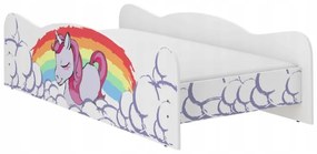 Nádherná rozprávkova detská posteľ 140 x 70 cm My Little Ponny