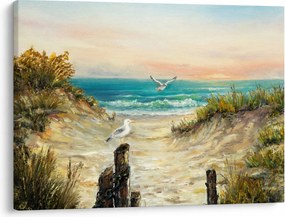 Obraz - Piesočná pláž (70x50 cm)