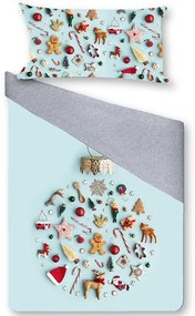 Gipetex Natural Dream 3D talianská obliečka 100% bavlna Decorazioni - 140x200 / 70x90 cm