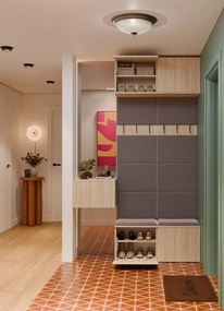 Předsíňová stěna HAGA 2W 100 cm dub Sonoma