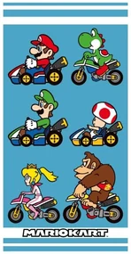Plážová osuška Super Mario Kart - 100% bavlna - 70 x 140 cm