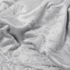 Goldea kvalitná deka z mikrovlákna - svetlo sivá 150 x 200 cm