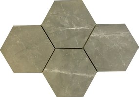 Dekor Star Grey Hexagon 40,8x28,3 BA