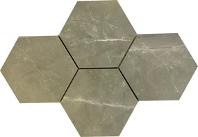 Dlažba Star Grey Hexagon 40,8x28,3 BA