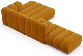 Žltá rohová pohovka (pravý roh) Lupine – Micadoni Home