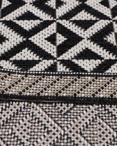 Koberec Modern Geometric black/beige 120x170cm