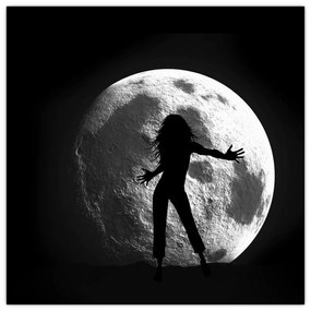 Silueta ženy, obraz