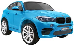 RAMIZ ELEKTRICKÉ AUTÍČKO BMW X6 - DVOJMIESTNE - LAKOVANÉ - MODRÉ - 12V/10 Ah - 2 x 12V / 120W / 20000RPM - 2023