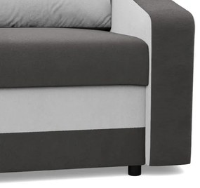 Pohovka ORION sivá / biela