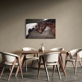 Obraz - Zamilované kone (90x60 cm)