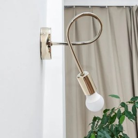 Nástenné svietidlo OXFORD 1xE27/15W/230V zlaté