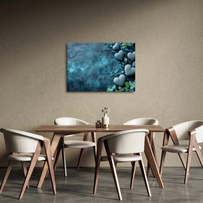 Obraz - Kamene tvaru srdca (70x50 cm)