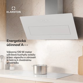 Klarstein SleekAir digestor | A+++ | 717 m³/h | dotykové ovládanie | LED | 90 cm
