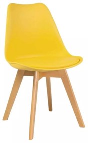LuxuryForm DESIGN Jedálenská stolička BALI - žltá